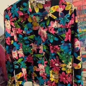 Used women’s floral blazer
